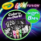 Crayola Glow Fusion Coloring Set: Glow - in - the - Dark Markers, Mythical Creatures - Marah Kids