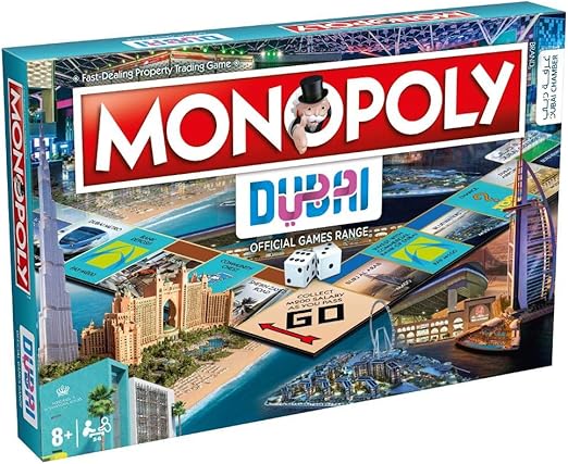 MONOPOLY DUBAI UAE OFFICIAL EDITION1 DGR - Marah Kids