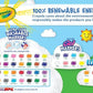 Crayola Washable Marker Set, 48 Broad Line Markers For Kids, 8 Gel Markers, 8 Window Markers, Gifts For Boys & Girls, Ages 3+