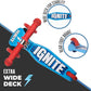 Ignite Glide Scooter 3 - Wheeled Combo Pack Blue,IGN - COM - GLI - BLU - Marah Kids
