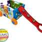 Vtech - Sort & Discover Activity Wagon - Multicolour | Load up and get ready to roll with four sides of play including an activity panel | Suitable ages 12m + up - Marah Kids