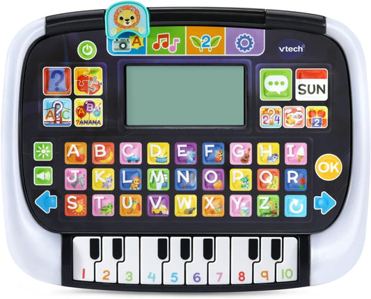 Vtech - Little Apps Light - Up Tablet | Educational Tablet Toy to Learn Alphabet, Numbers, Colours, Shapes, Animals, Time | 2 Years+ | Black - Marah Kids