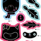 Avenir Scratch Bouquet Kit – Kitty | Themed Fun! Create Personalized Bouquets with Scratch Sheets, Wrapping Paper, and Ribbon | Step - by - Step Instructions for Kids 3+ - Marah Kids