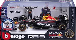 Bburago 1:24 Formula Model Kit (with helmet, without plastic stand) - Oracle Red Bull Racing RB19 - 11 - Marah Kids