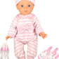 Lotus - 16" inch, Soft - bodied Baby Doll – Caucasian (No Hair) - Marah Kids