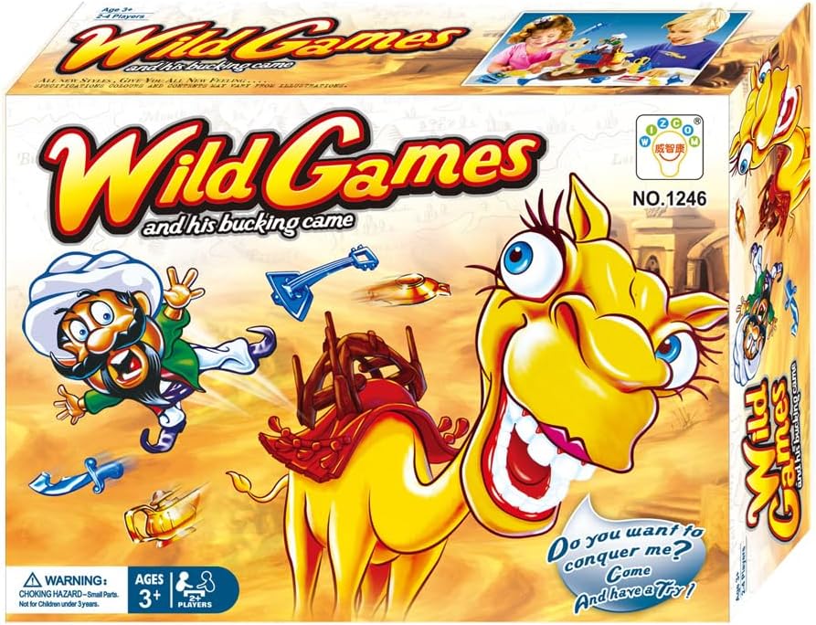 Wild Games And His Bucking Camel For Ages 3+ - Marah Kids