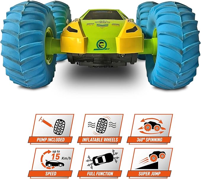 Hot Wheels Rc Tornado Stunt 1/10 B/0 - Marah Kids