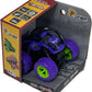 D - Power - Friction Inertia Off - Road Car - Purple | Roll Over Stunt Car, No Batteries, Perfect Kids Gift | 3+ - Marah Kids