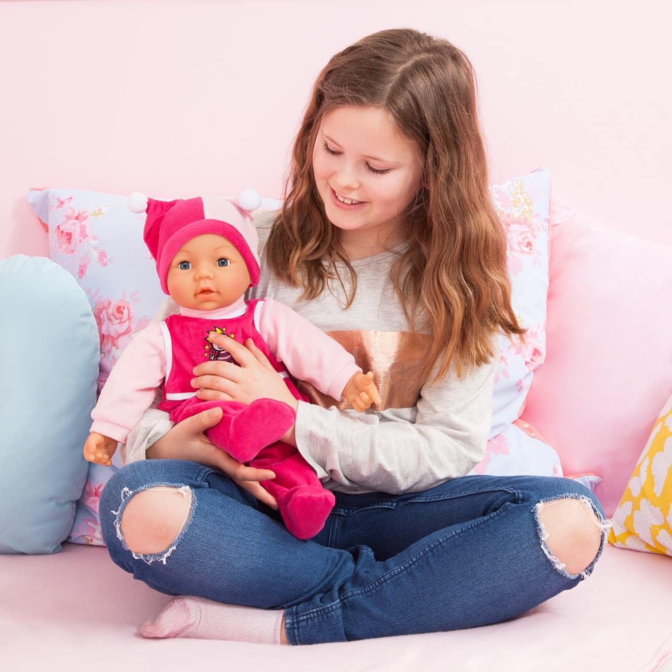 Bayer Hello Baby Function Doll 46Cm B/O - Marah Kids