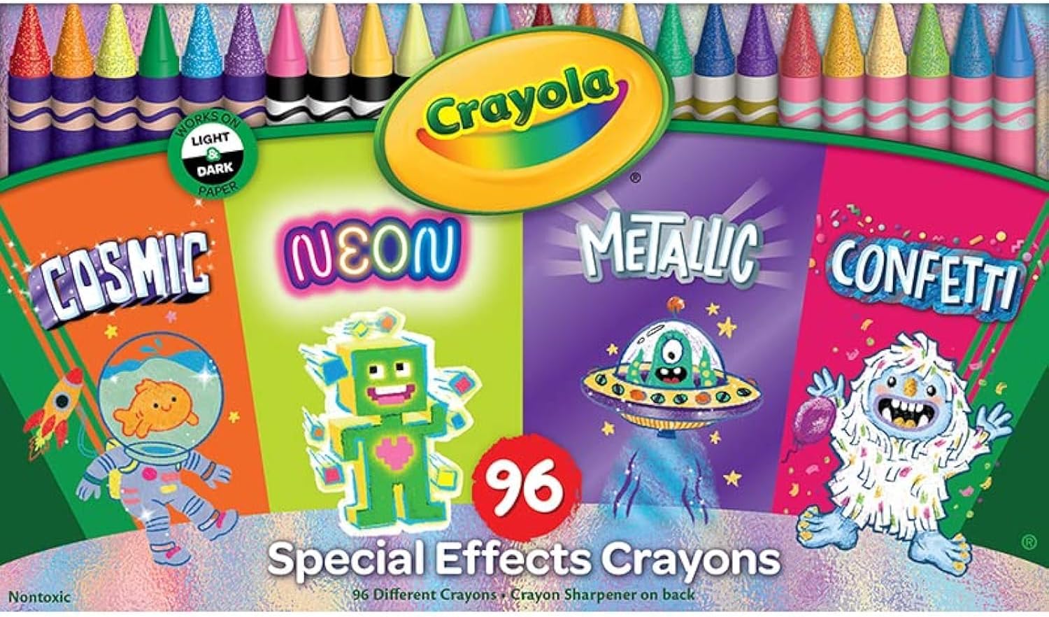 Crayola 96 ct. Special Effects Crayons - Marah Kids
