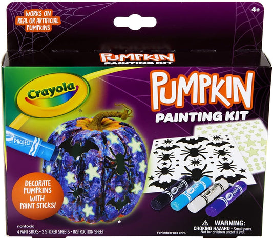 Crayola Galaxy Paint Stick Pumpkin Decorating Kit - Marah Kids