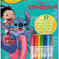 Crayola Lilo & Stitch Colouring Book with Markers - Marah Kids