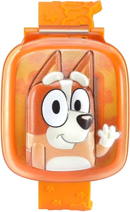 Vtech - Bluey Wackadoo Watch - Bingo Learning watch (Orange) | Toddler Watch with Stopwatch, Timer, Alarm & Games, Educational | Ideal Gift for Children Ages 3, 4, 5, 6 + Years - Marah Kids