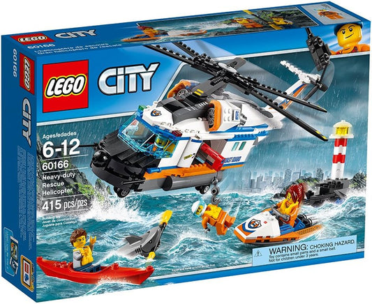 LEGO City Coast Guard Heavy Duty Rescue Helicopter 60166