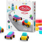 HEY CLAY - Happy Cars set Air - Dry Clay 6 Cans - Marah Kids