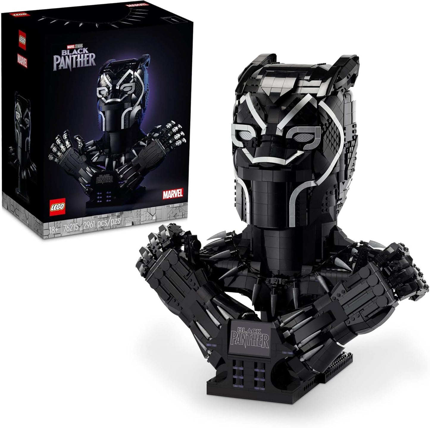 LEGO Marvel Black Panther, King T’Challa Model Building Kit, 76215