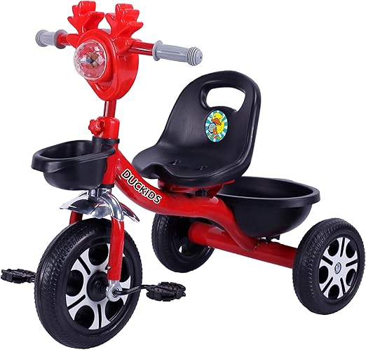 Lovely Baby Duckids Kids Tricycle - Red - Marah Kids