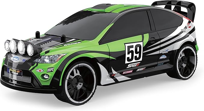 D Power – Rally Xtreme | RTR, Radio Remote Control SUV for Kids | 1:16 Scale, 27MHz, All Way Movement RC SUv | Blue Asst. - Marah Kids