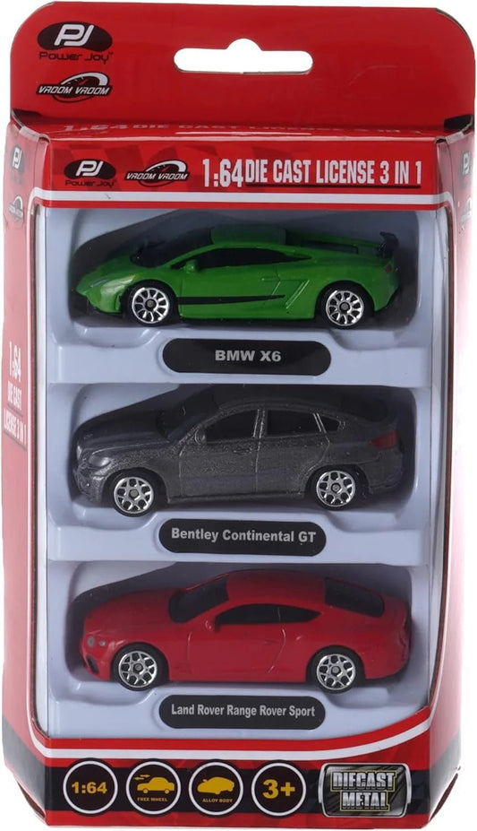 Power Joy Vroom Vroom Diecast Unif Licensed 1/64 - Marah Kids