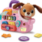 Vtech Baby Cutie Puppy Carrier – Interactive Role - Play Toy with 6 Accessories, Light - Up Buttons, Music & Phrases | for Babies 9–24 Months+ - Marah Kids