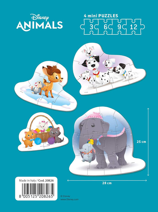 CLEMENTONI Puzzle My First Disney Animals - Marah Kids