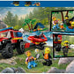 LEGO City 4x4 Fire Engine with Rescue Boat 60412
