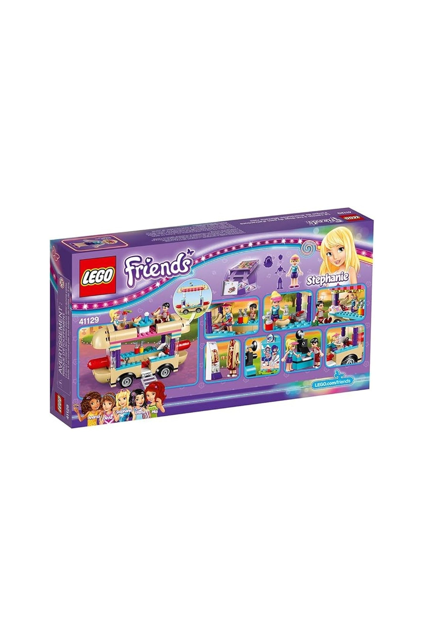 Lego Amusement Park Hot Dog Van Building Kit