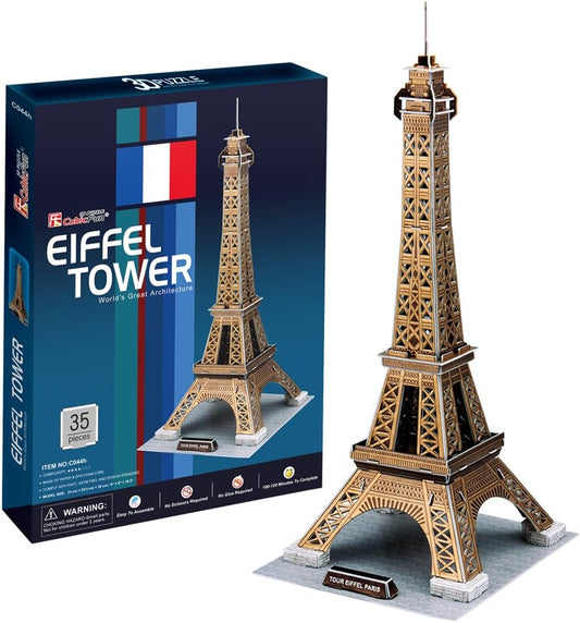 3D Puzzle Eiffel Tower 39 - Piece - Marah Kids