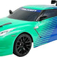 D - power - 1:10 Nissan GT - R Falken RC Car – 2.4GHz Remote Control, 7.4V USB Rechargeable Battery, Realistic Drift Design, for Kids Ages 6+ - Marah Kids