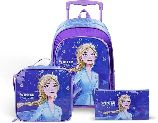 DISNEY FROZEN CELEBRATE SEASON 3IN1 TROLLEY BOX SET 16" - Marah Kids