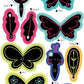 Avenir Scratch Bouquet Kit – Butterfly | Themed Fun! Create Personalized Bouquets with Scratch Sheets, Wrapping Paper, and Ribbon | Step - by - Step Instructions for Kids 3+ - Marah Kids