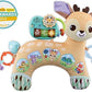 VTech Baby 4 - in - 1 Tummy Time Fawn, Sensory Animal Baby Pillow with Lights, Sounds & Music, Interactive Gift for infants 3, 6, 9, 12 months +, English version - Marah Kids
