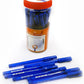 FABER CASTELL TRIFLOW BALL PEN 0.7MM JAR OF 25PC BLUE - Marah Kids