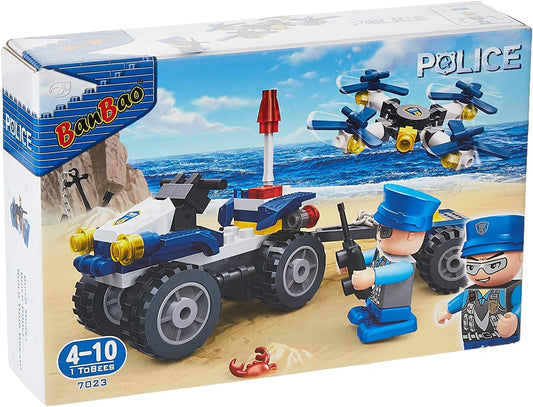 Banbao Police Series 110Pcs 7023 - Marah Kids