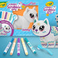 Crayola Scribble Scrubbie Jumbo, Large Posable Animal Toy, 6 Inches, Toy Cat For Girls & Boys, Animal Grooming Toy 3 Years +