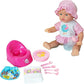 BABY AMOURA DOLL&WET BO 18IN - Marah Kids