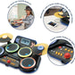 Vtech - KIDI DJ DRUMS Light up kit with Bluetooth® and Audio Port - Multicolour | Kidi drum create your own music | Suitable for ages 5 + up - Marah Kids