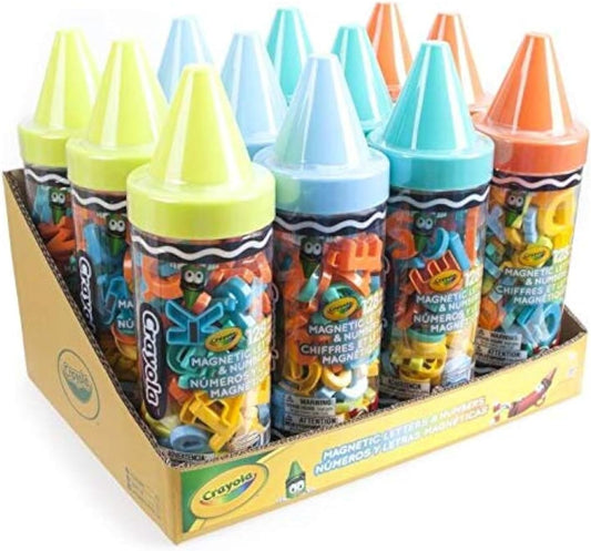 CRAYOLA 128pcs Magnetic Letters - Marah Kids