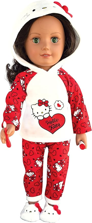 HAYATI GIRL HELLO KITTY PAJAMA SET - Marah Kids