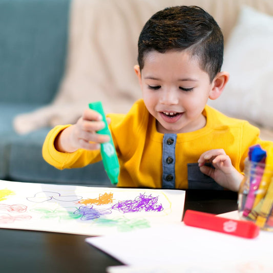Crayola My First, Tripod Washable Markers For Toddlers, 8Ct - Marah Kids