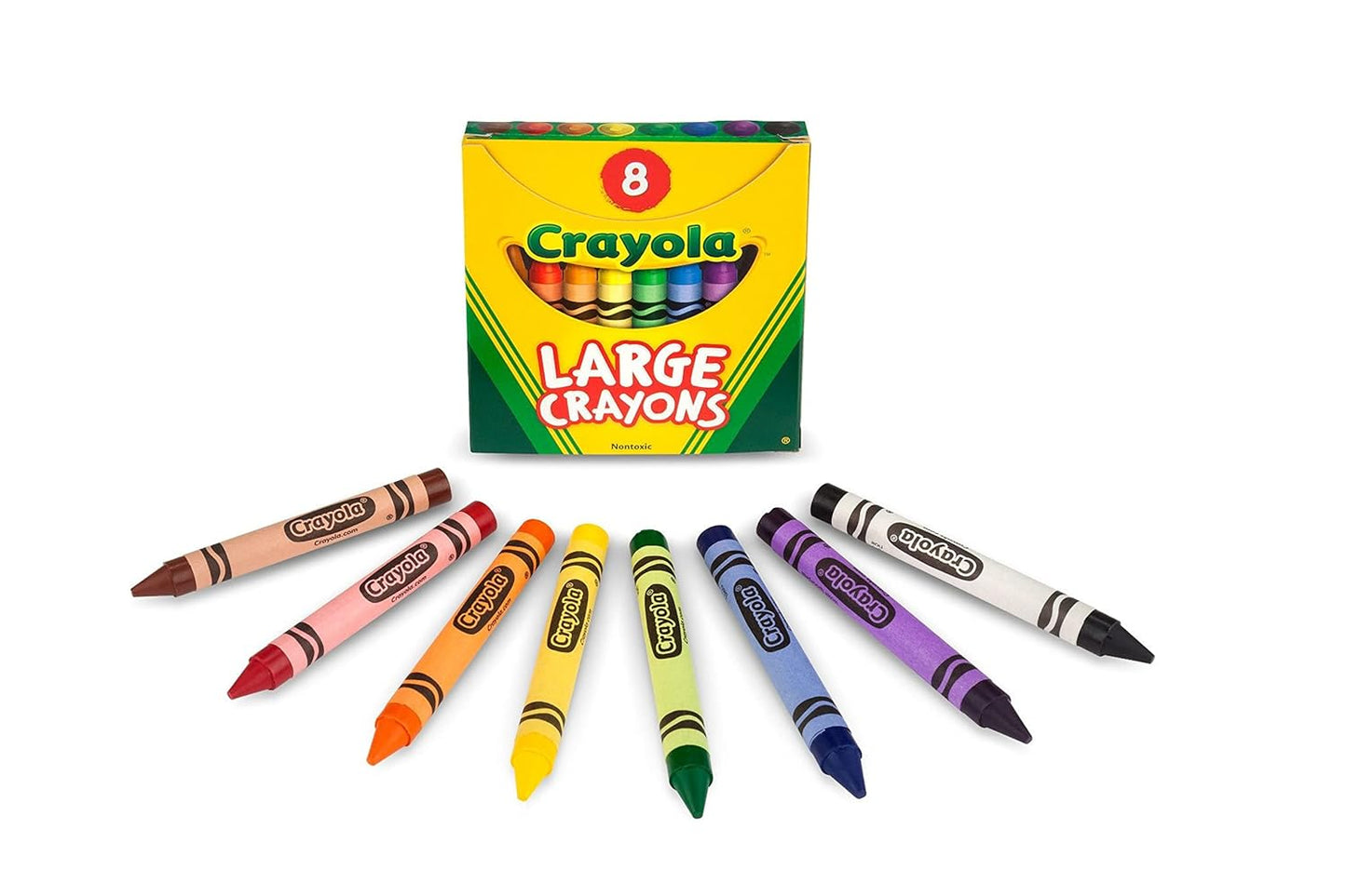 Crayola Large Crayons, School & Art Supplies, 8 Count