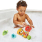 VTech Splashing Fun Otter, Bath Toy for 1 Year Olds + Sensory Bathtub Toy with Lights, Music & 3 Pouring Accessories, Bath Time Gift for Babies & Infants 1, 2, 3 years +, English version - Marah Kids