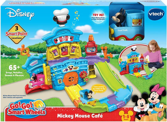 VTECH LICENSE - Go! Go! Smart Wheels - Disney Mickey Mouse Café - Marah Kids