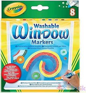Crayola 8 WINDOW MARKERS - Marah Kids