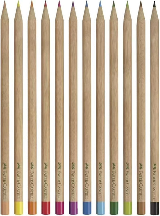 FABER-CASTELL NATURALS COLOUR PENCILS 12 COLOUR