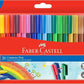 FABER - CASTELL CONNECTOR FELT PEN 20 COLOR - Marah Kids