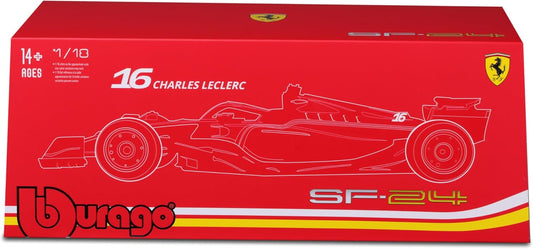 Bburago 1:18 Ferrari Formula - SF24 (2024 Imola Italy Emilia Romagna Grand Prix) (DELUXE VERSION)