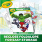 Crayola 18 Giant Coloring Pages Spidey & His Amazing Friends