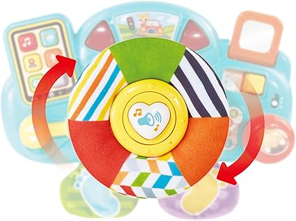 Vtech Baby Beep Beep Driver – Interactive Steering Wheel Toy with Lights, Sounds, Buttons & Textures | Educational Toy for Babies 3–24 Months+ - Marah Kids