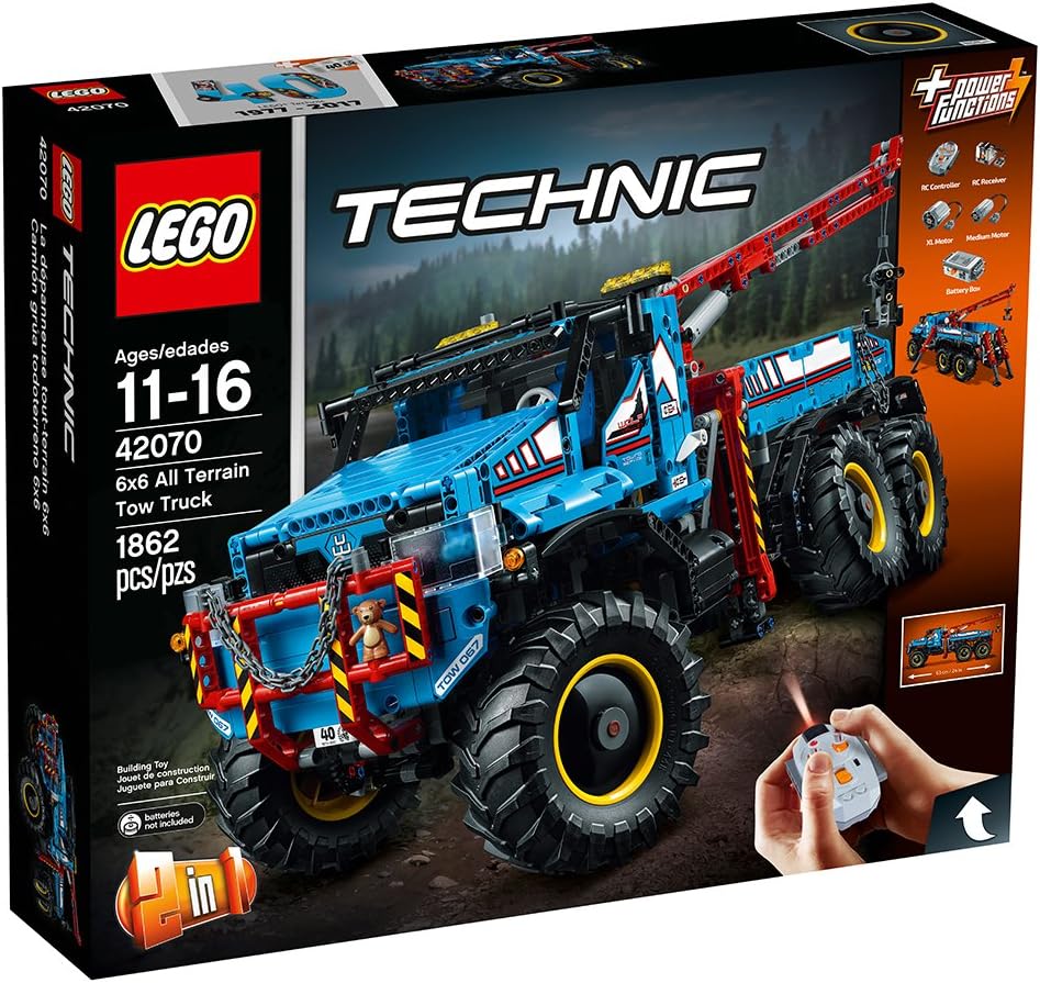 LEGO Technic 6X6 All Terrain Tow Truck 42070